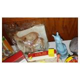 Assortment Of Vintage Collectibles Pull-A-Longs, Tin, Rubber Toys And More.