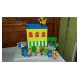 Sesame Street, Haunted House, Hospital, Fire Station Playset And More.
