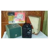 Argus 300 Slide Projector, Bell And Howell Film Projector.