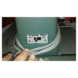 Argus 300 Slide Projector, Bell And Howell Film Projector.