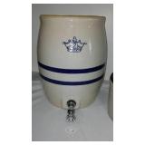 Robinson Ransbottom 2 Gal. Stoneware Water Cooler And Covered Crock