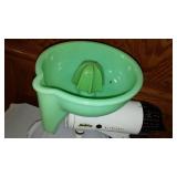 Vintage Sunbeam Mix Master With Juice Attachment, Bowls And Beater