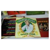 Variety Of Vinyl; LP Country And 45s