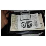 Vintage Reel To Reel, Polaroid Polacolor Camera, Case, Accessories And More.