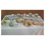 Hand Painted Teacups, Saucers, And Plates. Mostly From Japan.