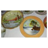 Hand Painted Teacups, Saucers, And Plates. Mostly From Japan.