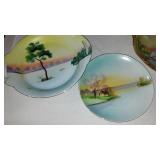 Hand Painted Teacups, Saucers, And Plates. Mostly From Japan.