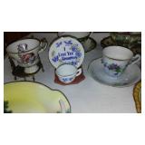 Hand Painted Teacups, Saucers, And Plates. Mostly From Japan.