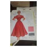 Vintage White Sewing Machine, Cabinet And More.