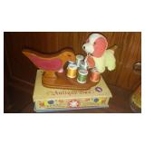 Vintage White Sewing Machine, Cabinet And More.