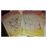 Vintage White Sewing Machine, Cabinet And More.