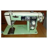 Vintage Coronada Sewing Machine, Cabinet And More.