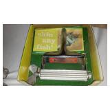 Outdoor Fishing Lot. Skinner, Picnic Set, Binoculars And More.