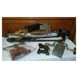 Revonoc Cast Iron Riveter, Toledo Pipe Vice, Roberts Nail Puller And More.