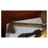 Revonoc Cast Iron Riveter, Toledo Pipe Vice, Roberts Nail Puller And More.