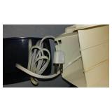 Jewelry Box, Vtg. Hairdryer, Hot Rollers And More.