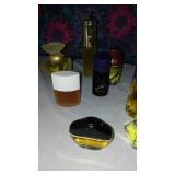 Jewelry Boxes (2) And Perfume And Display.