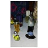 Jewelry Boxes (2) And Perfume And Display.