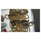 Pulleys, Rope, Jacks And More.