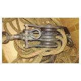Pulleys, Rope, Jacks And More.