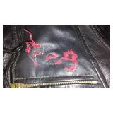 Vintage Leather Jacket, Binoculars.