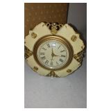 Avon Clocks (3) Butterfly, Desk And Cat.