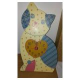 Avon Clocks (3) Butterfly, Desk And Cat.