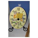 Avon Clocks (3) Butterfly, Desk And Cat.