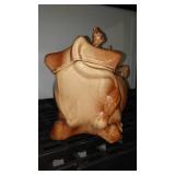Vintage Brush/Mccoy Cow/Cat Cookie Jar.