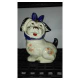 Shawnee Pottery Mugsy Dog Toothache Cookie Jar Circa 1950