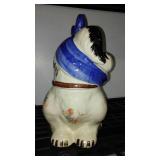 Shawnee Pottery Mugsy Dog Toothache Cookie Jar Circa 1950