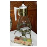 Vintage Plates, Platters, Carafe & Warmer Set.