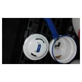 Variety Of Vintage Enamelware.