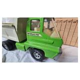 Structo Pressed Steel Dump Truck w/Thunderbolt Tires, mid 20th Century