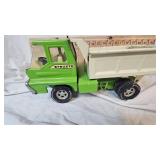 Structo Pressed Steel Dump Truck w/Thunderbolt Tires, mid 20th Century