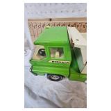 Structo Pressed Steel Dump Truck w/Thunderbolt Tires, mid 20th Century