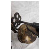 TORRID Brass Blow Torch, Cast Iron Ladle, Tin Ladle, Vintage Steam Iron