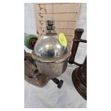 TORRID Brass Blow Torch, Cast Iron Ladle, Tin Ladle, Vintage Steam Iron