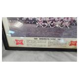 1950 Twins Ad w/Miller High Life and 1965 World Series MN Twins Ashtray