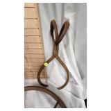 Cast Iron Wheel and Small Ice Tongs