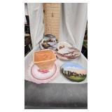 McCoy Planter along with Collector Wildlife and Church Plates