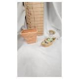 McCoy Planter along with Collector Wildlife and Church Plates