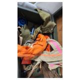 GI Joe Locker with accessories(Clothes, helmets, guns and more)
