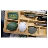 GI Joe Locker with accessories(Clothes, helmets, guns and more)