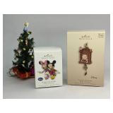 2 Hallmark Keepsake Walt Disney Christmas Ornaments