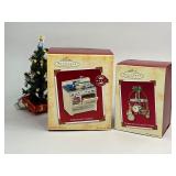 2 Hallmark Keepsake Christmas Ornaments - 2004 Christmas Cookies & 2002 Christmas in the Kitchen