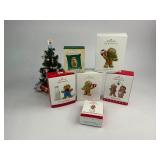 6 Hallmark Keepsake Christmas Ornaments