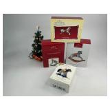 4 Hallmark Keepsake Christmas Ornaments