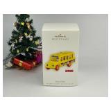 2009 Fisher Price School Bus Hallmark Keepsake ChristmasOrnament