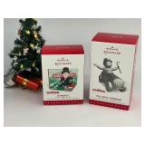2 Monopoly Hallmark Keepsake Christmas Ornaments